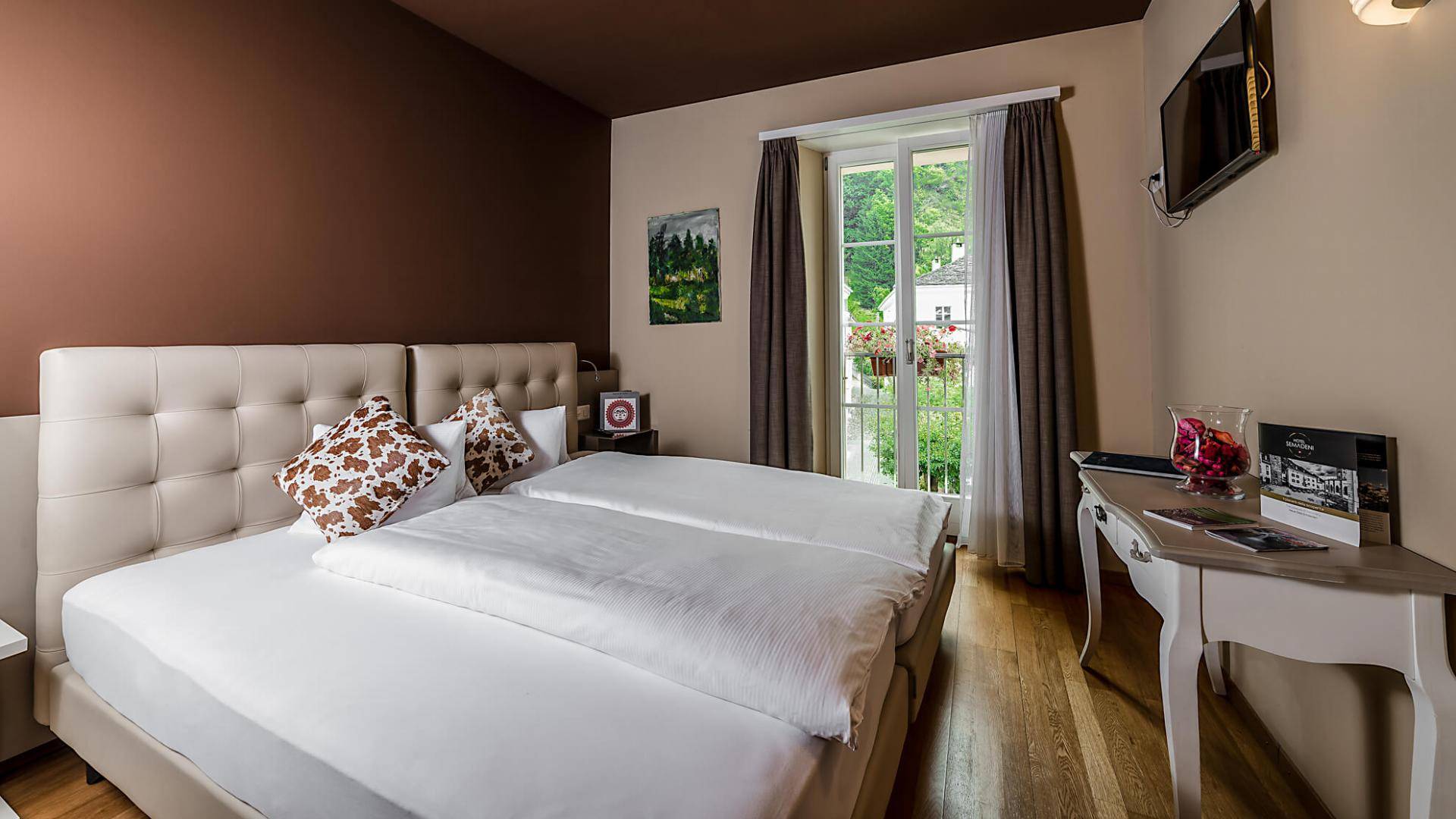 Il miglior Hotel a Poschiavo: le camere dell'hotel Semadeni